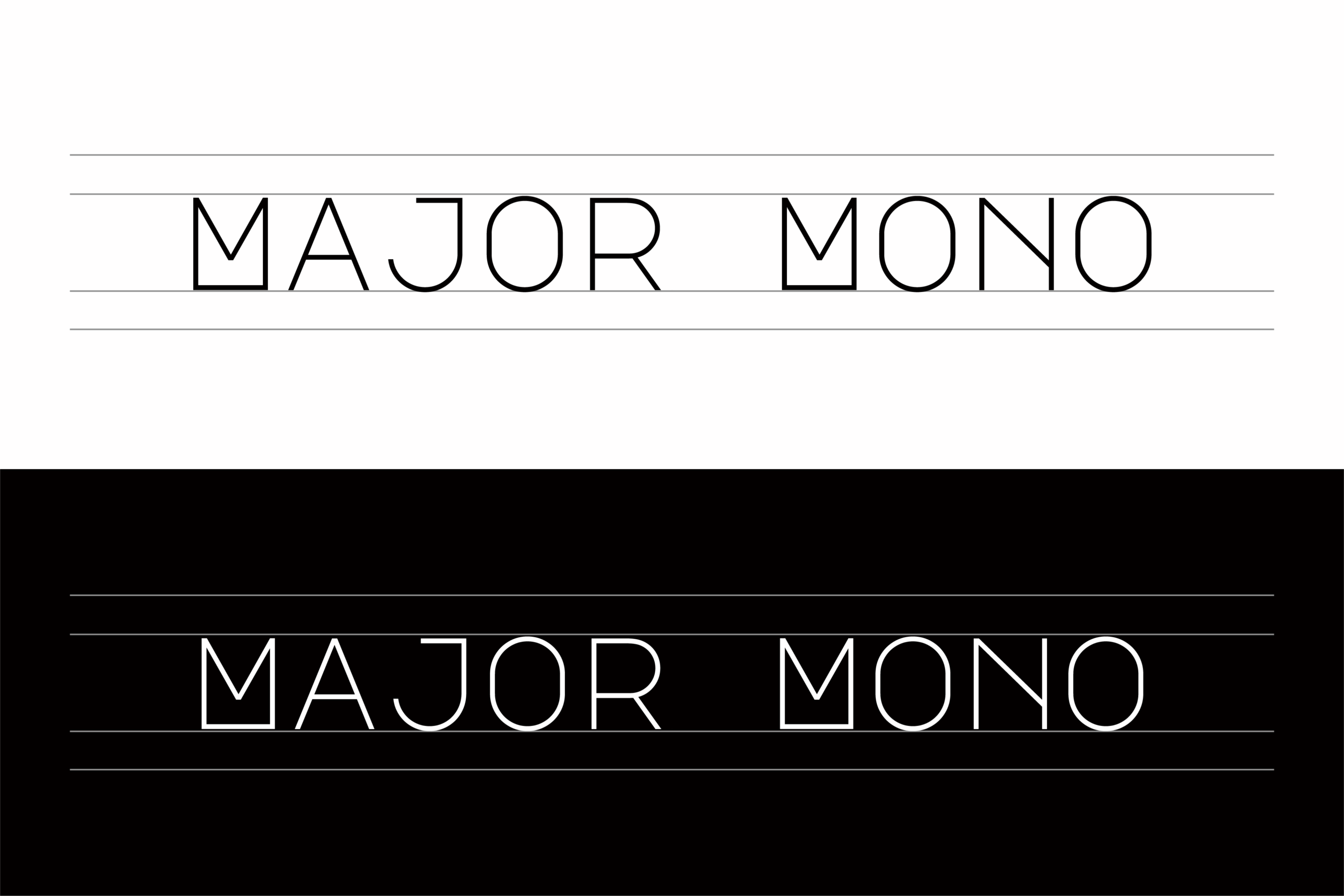 Major Mono Display