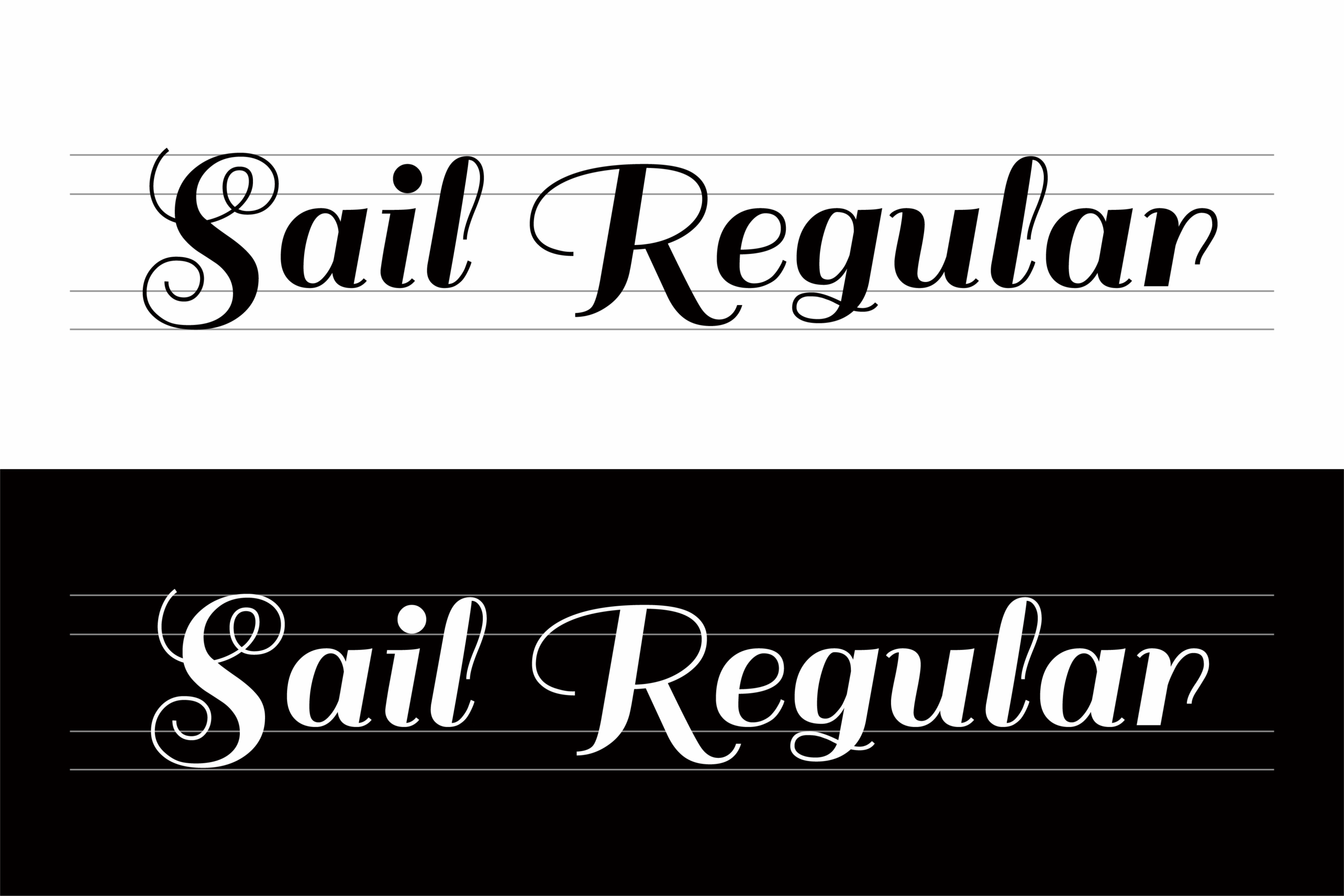 Sail:融合Didot美学的优雅高对比衬线英文字体