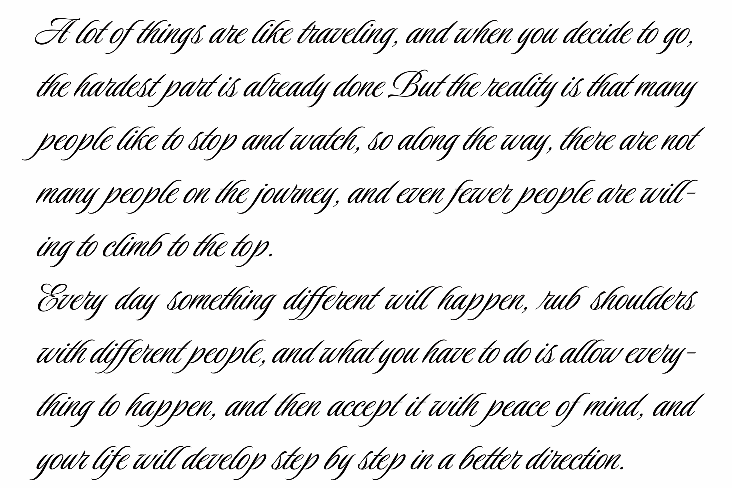 Luxurious Script
