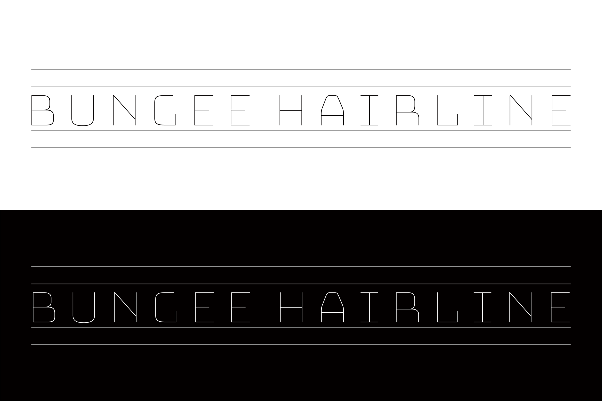 Bungee Hairline