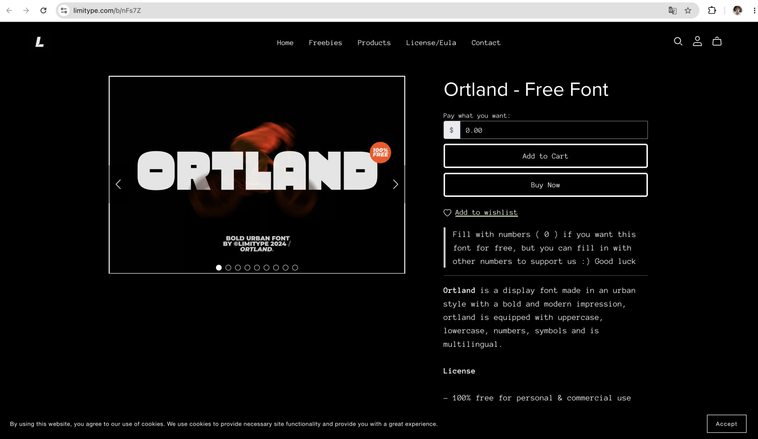 Ortland：街头潮流粗黑无衬线展示字体