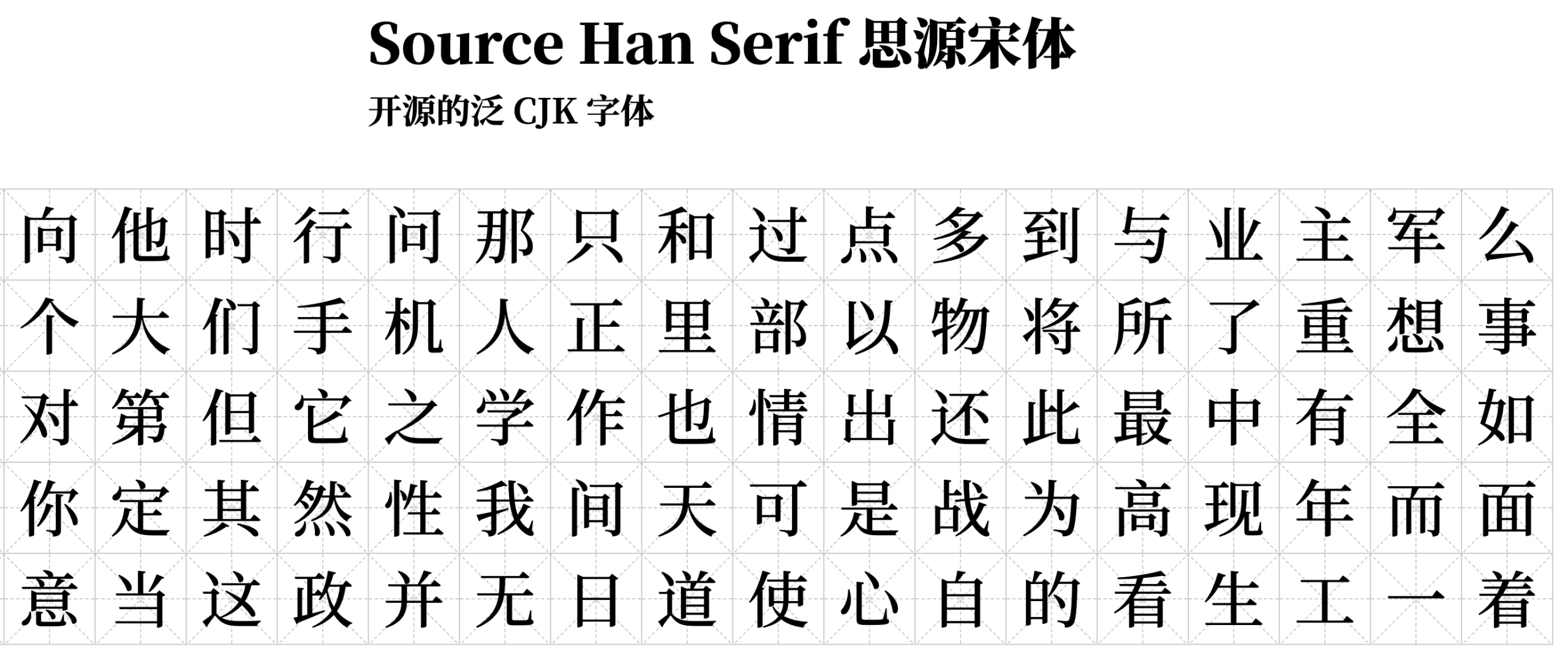 2025 年 20 款火爆经典免费可商用中文字体（一）