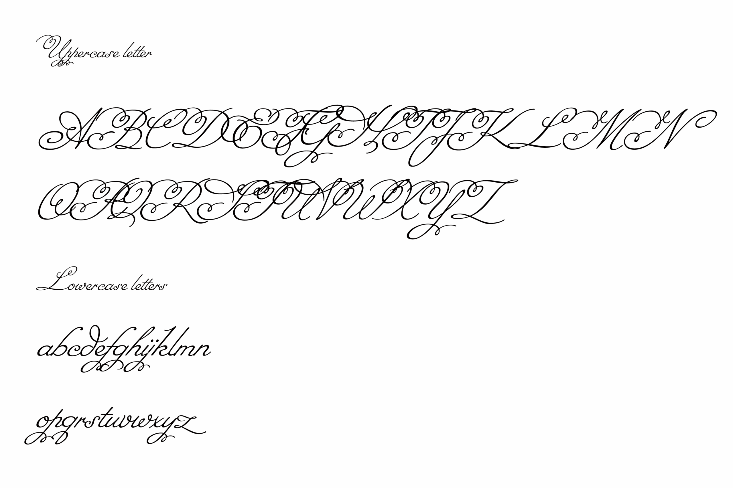 Miss Fajardose:复古优雅英文花体连笔字体免费下载