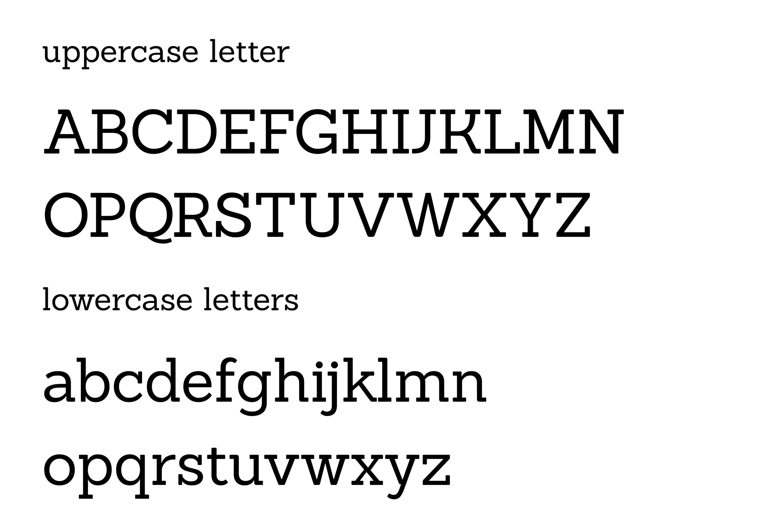 Sanchez字体:免费可商用板式衬线英文字体