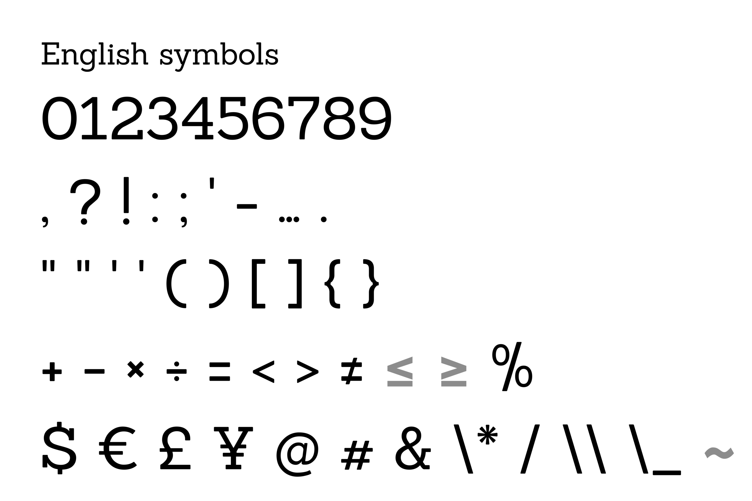Sanchez字体:免费可商用板式衬线英文字体