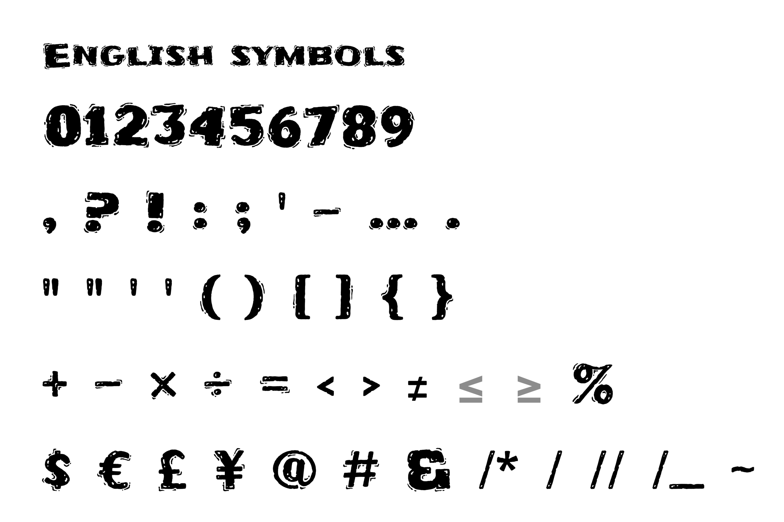 Frijole字体:Sideshow推出的粗犷复古风免费英文字体