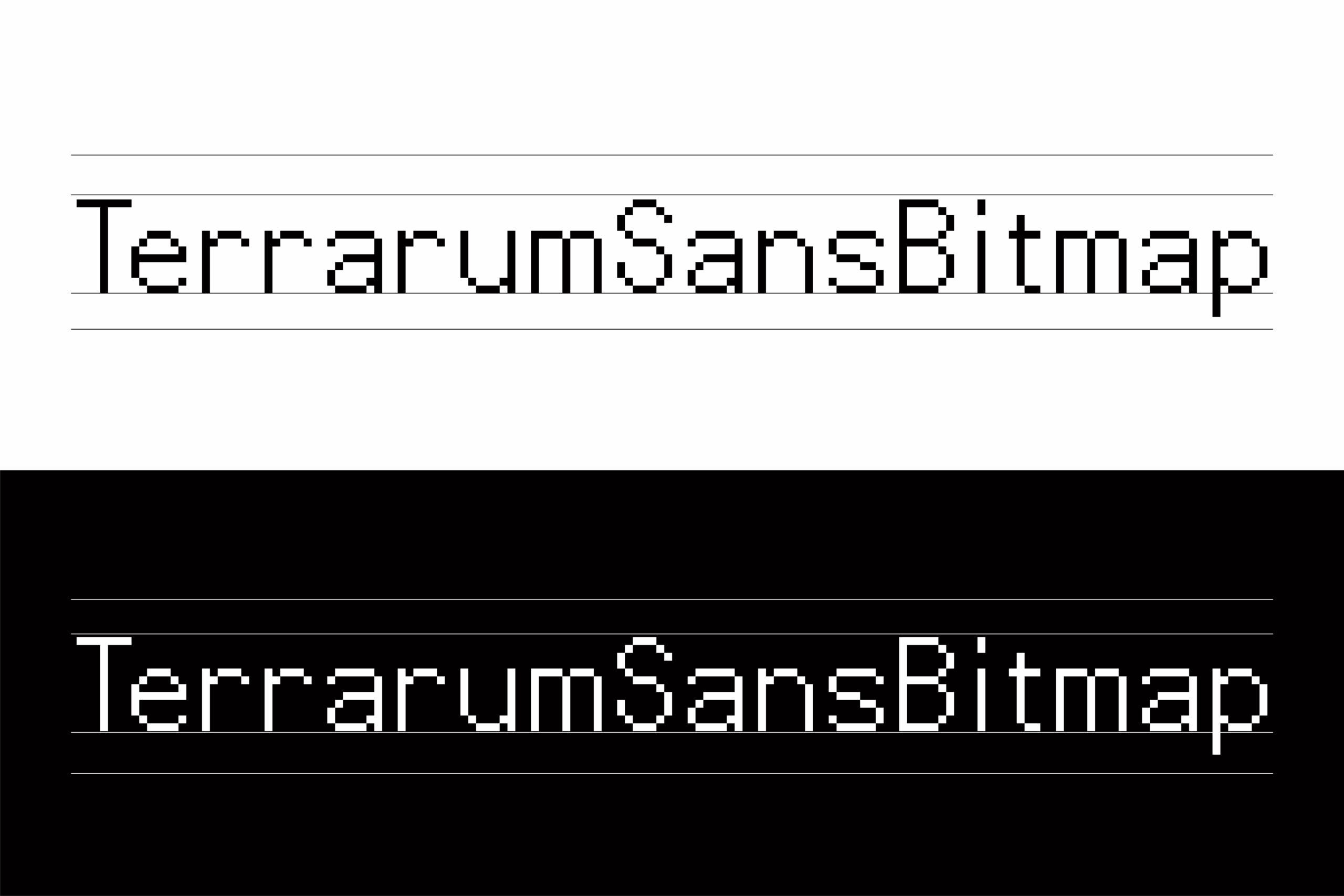 TerrarumSansBitmap:像素游戏风格多语言位图字体