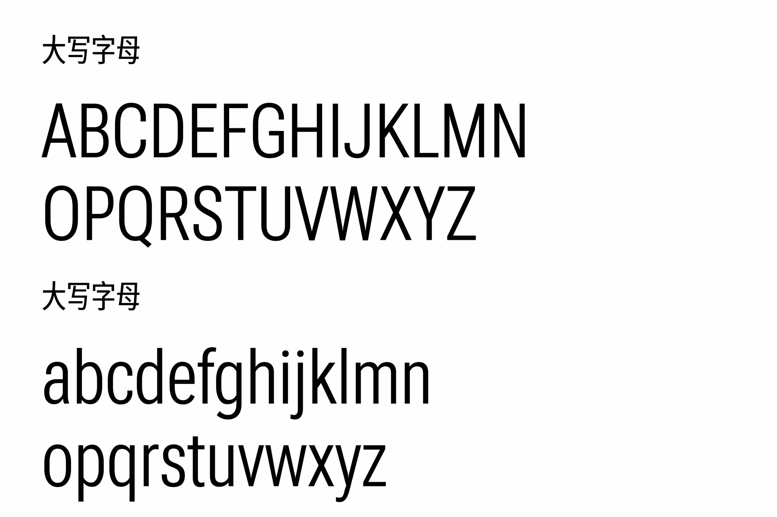 嗷呜等高体:汉字西文等高的可变字体