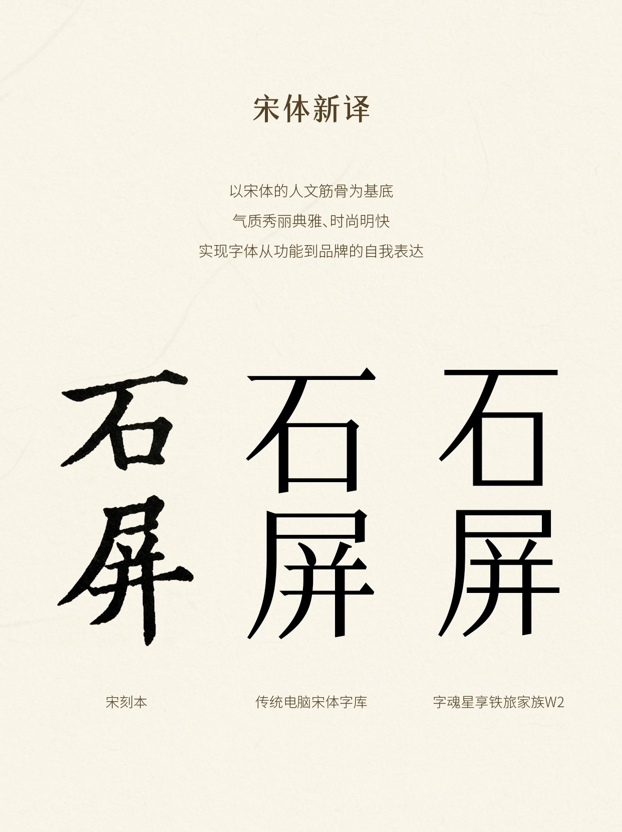 从宋体到品牌语言:字魂为星享铁旅打造专属定制字体
