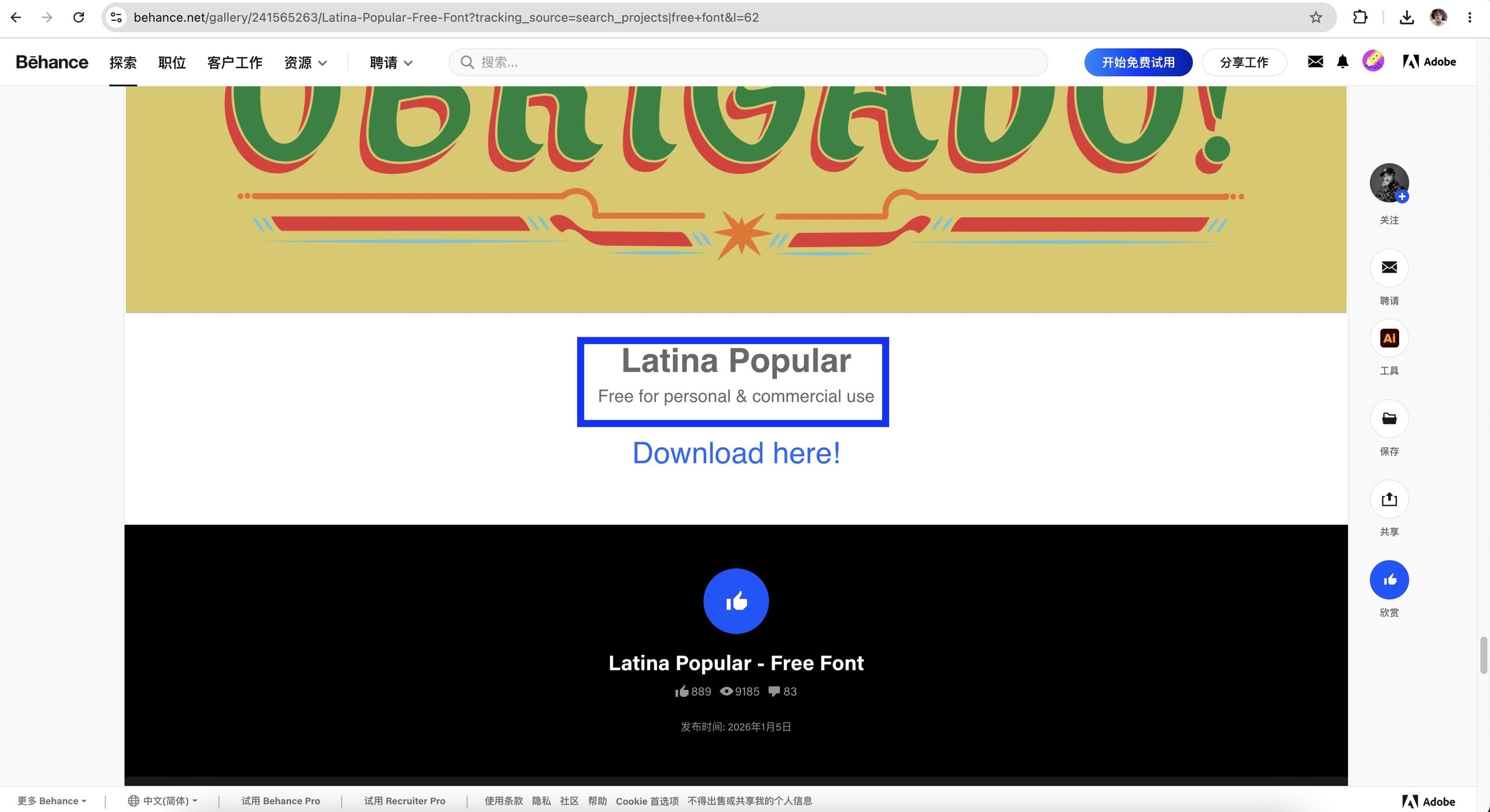 Latina Popular：秘鲁Chicha复古装饰英文字体