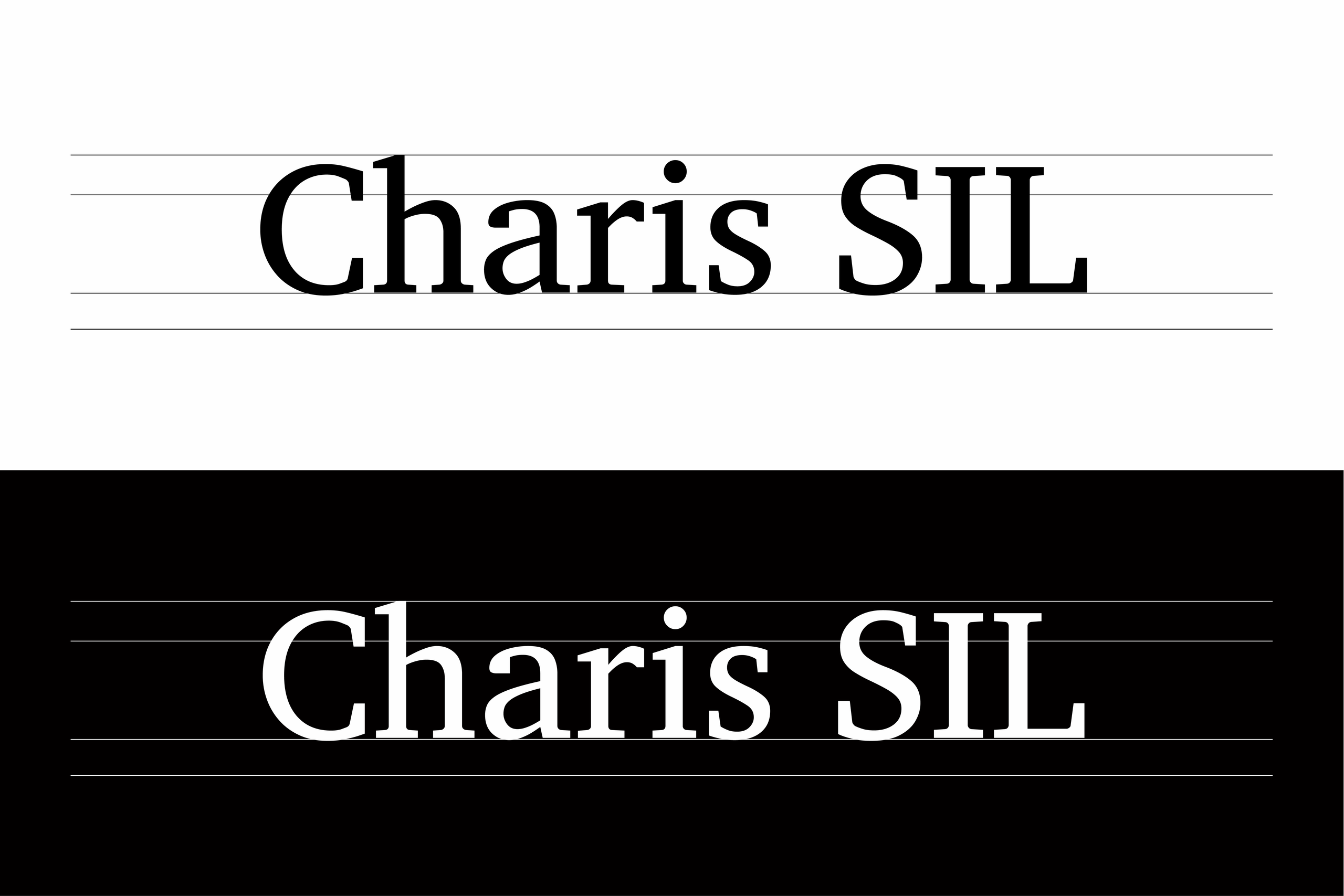 Charis SIL:字形端庄清晰,笔画对比自然的开源字体