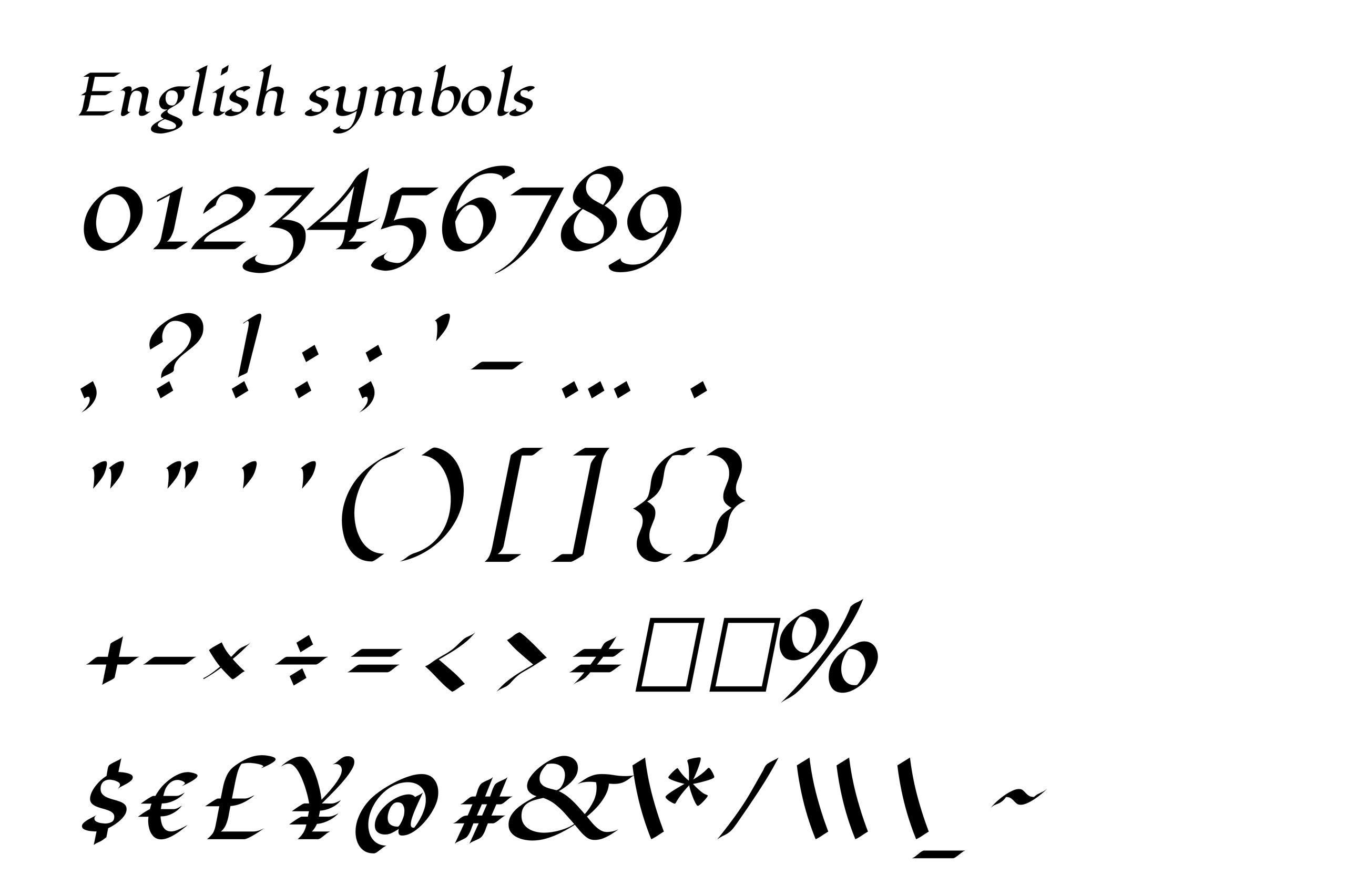 Lugrasimo字体下载:优雅古典的书法风格英文字体
